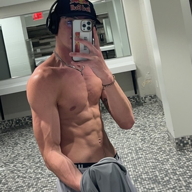 Nicholas Call in the gym